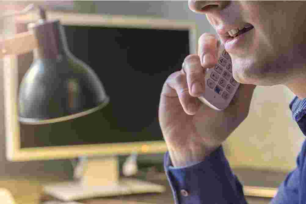 Telefonische medewerker