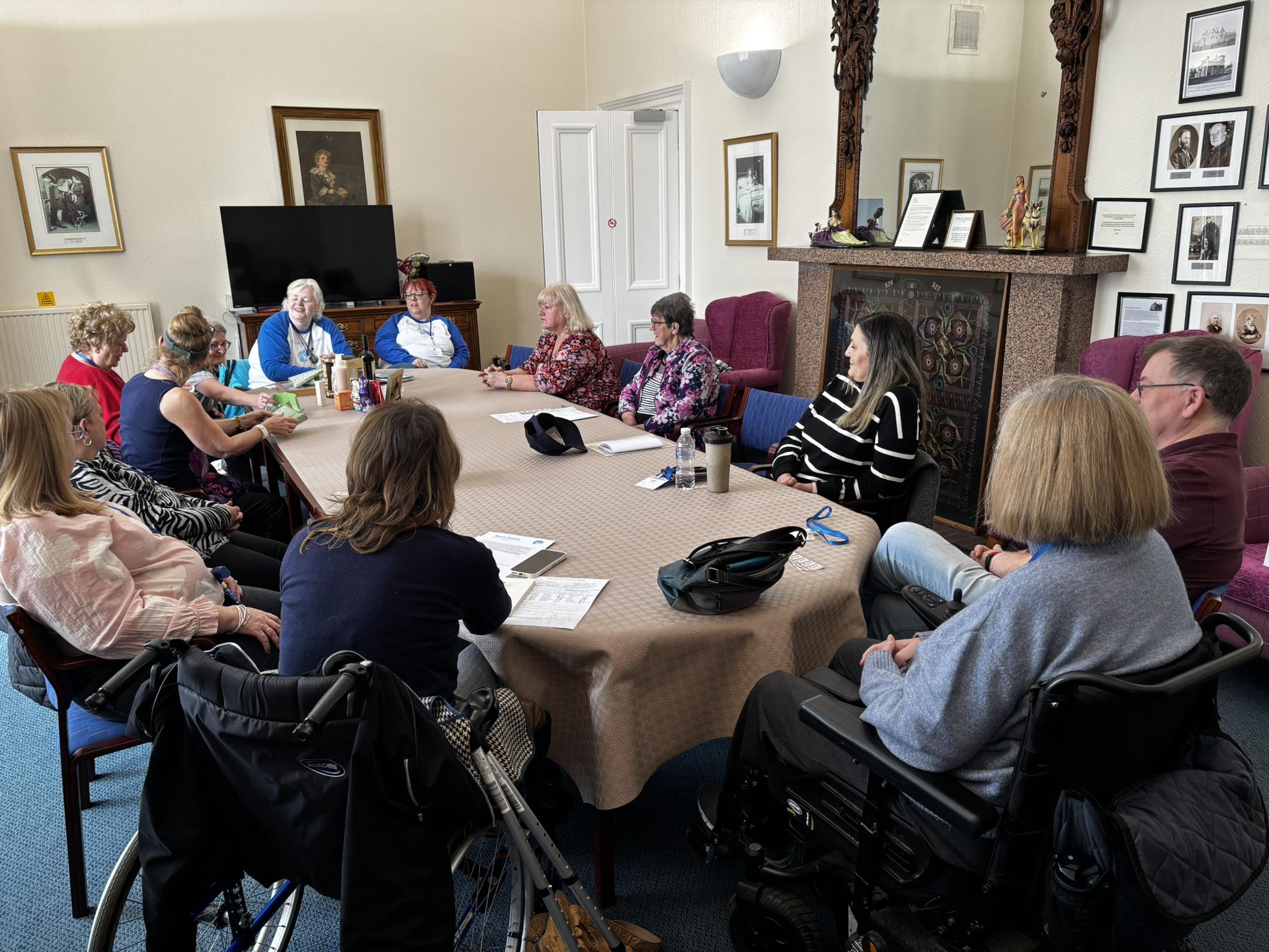 Supporting our Members at their Monthly Meetings in Perth