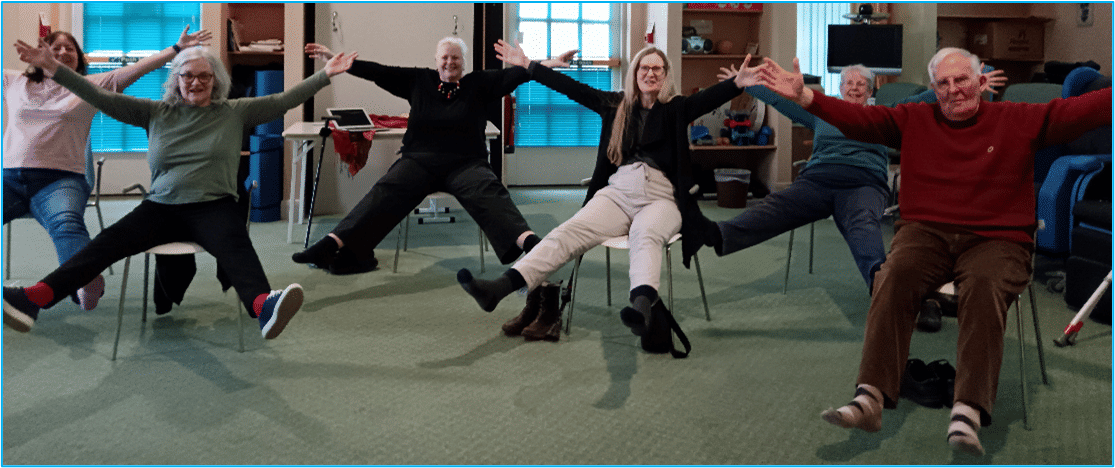 Supporting our Members at their Monthly Meetings in Auchterarder