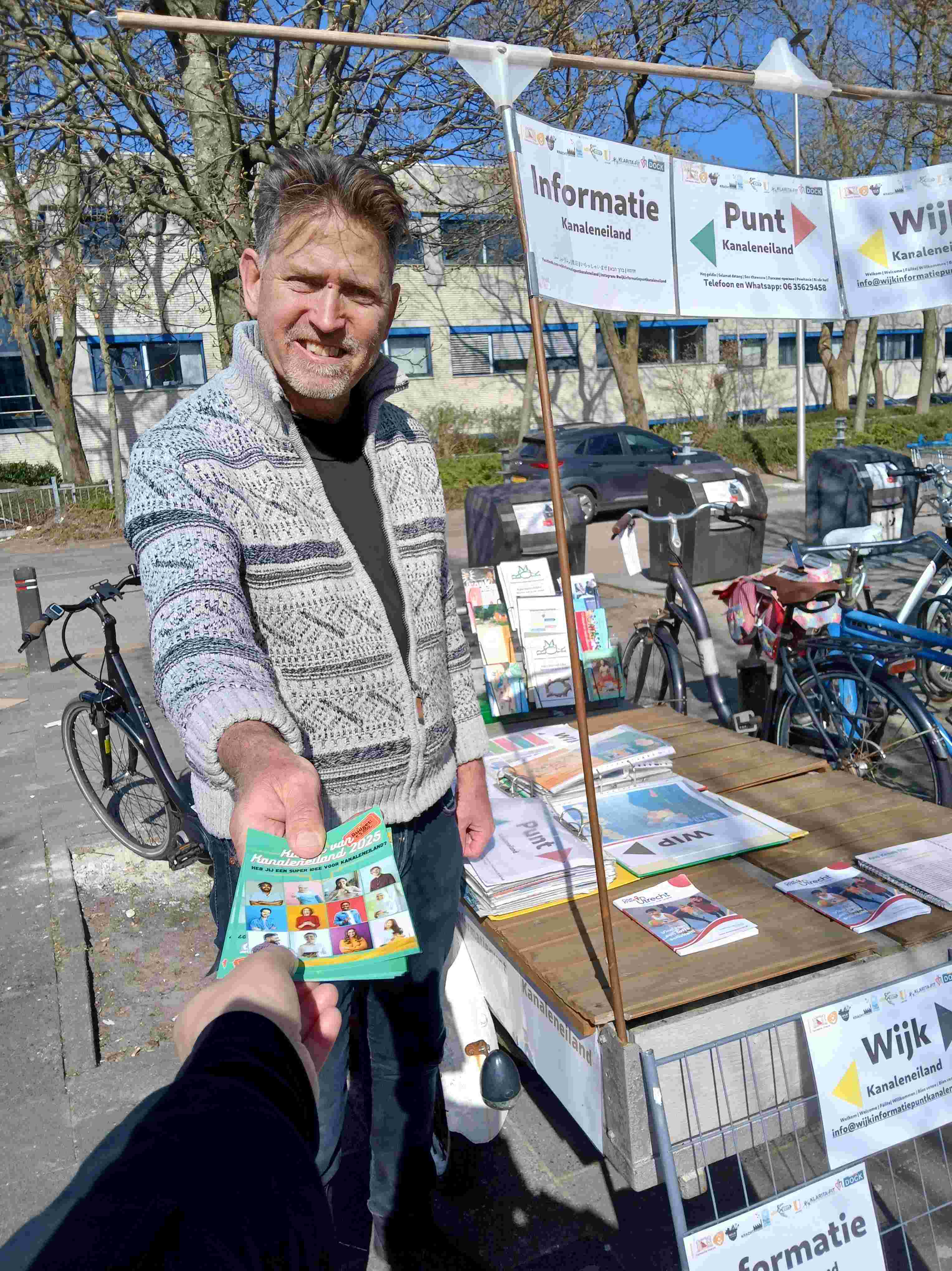 Voorlichter voor Wijkinformatiepunt Kanaleneiland