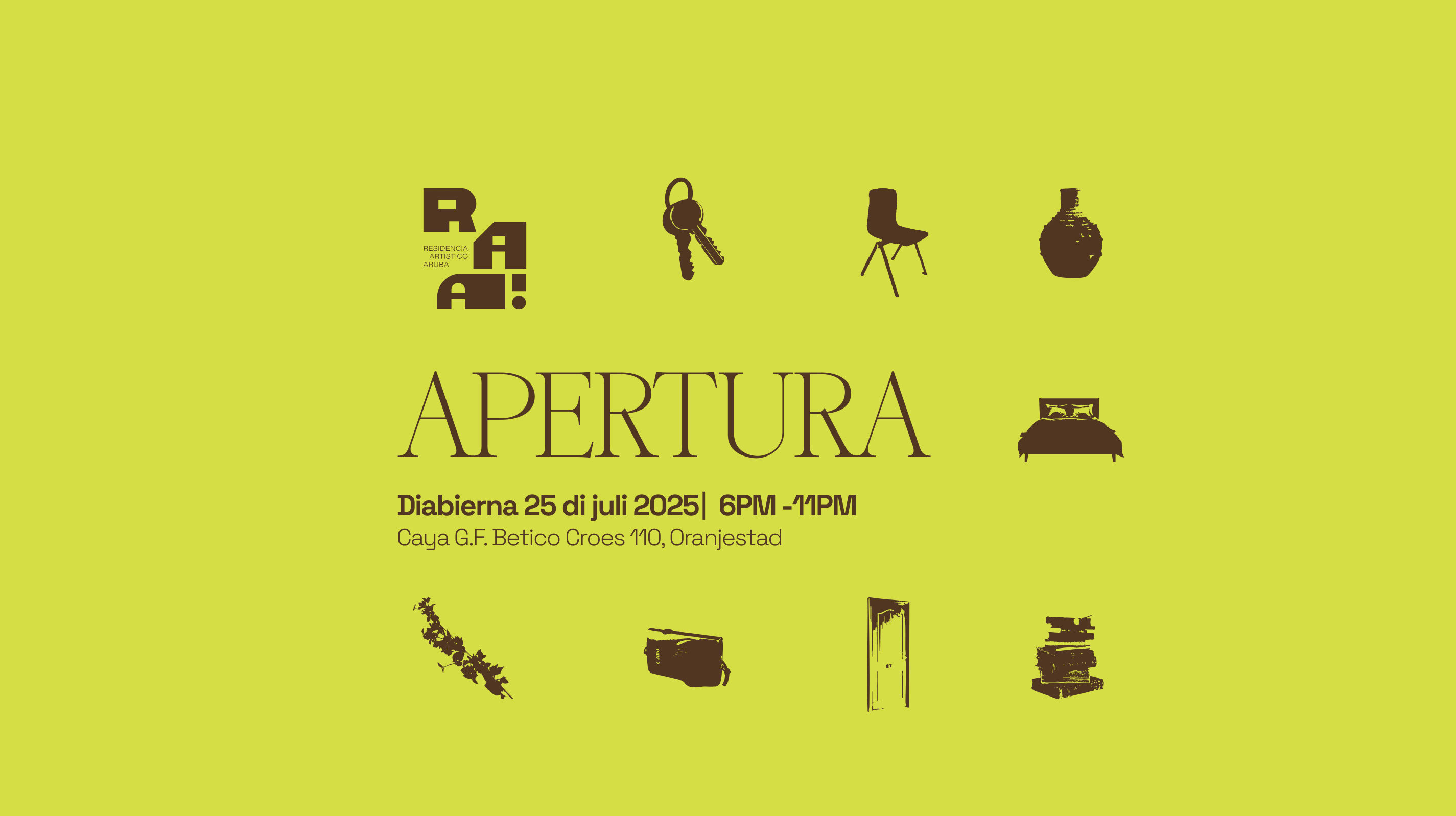 Activities Assistant during Opening Residencia Artistico Aruba