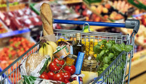 Boodschappen doen met cliënt 
