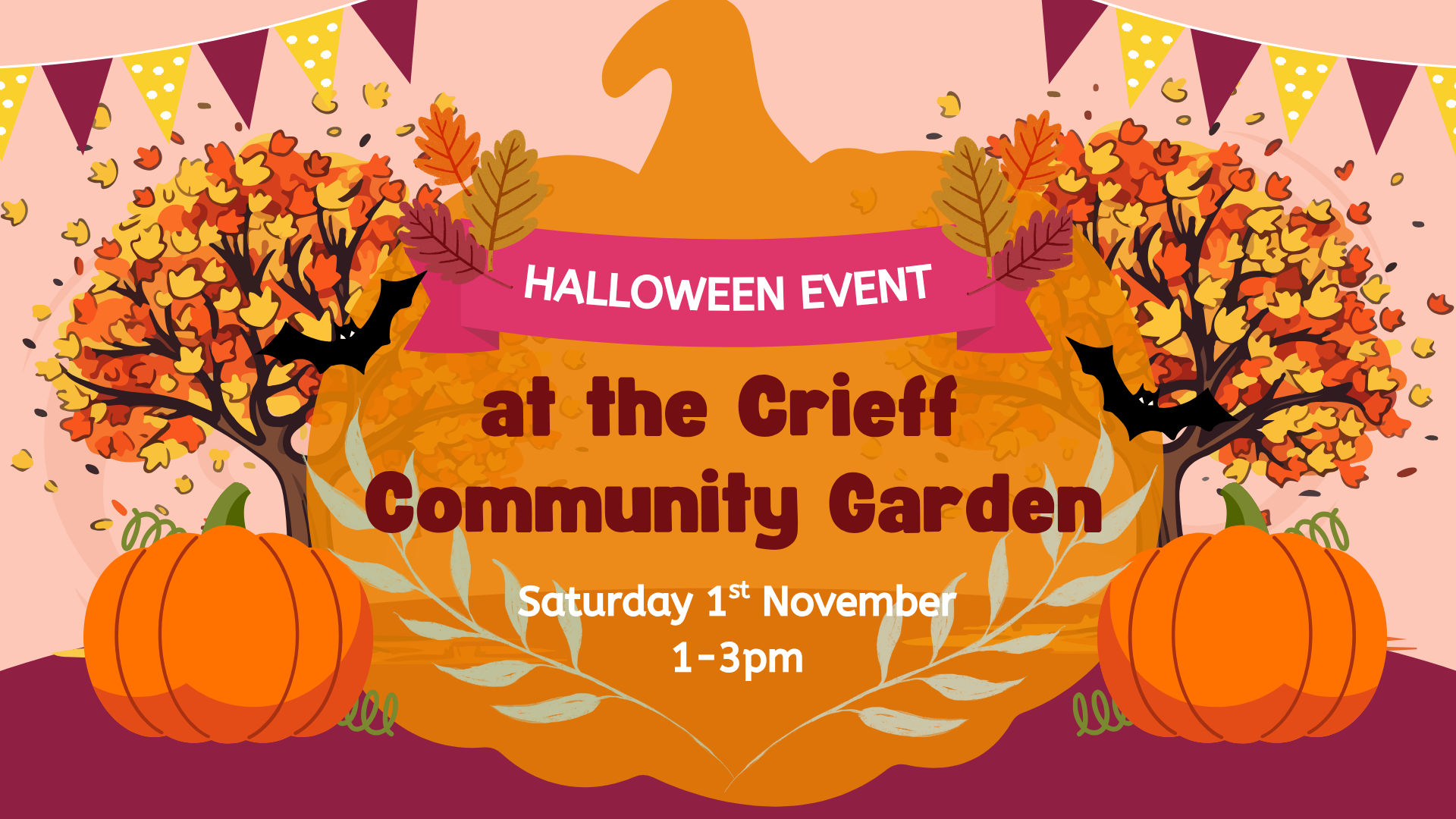 Halloween Event at the Crieff Community Garden