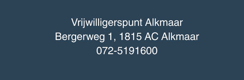 Vrijwilligerspunt