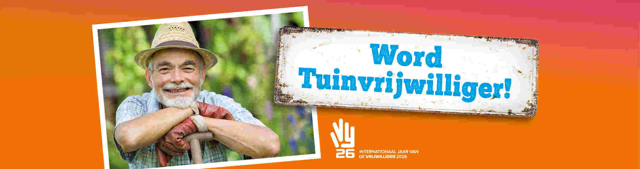 Webbanner: word tuinvrijwilliger