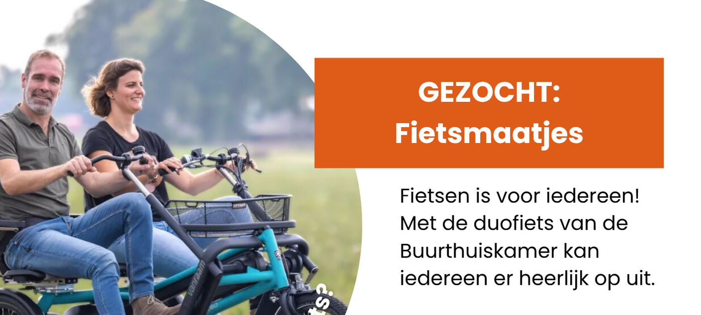 🌷 Fietsmaatje duofiets