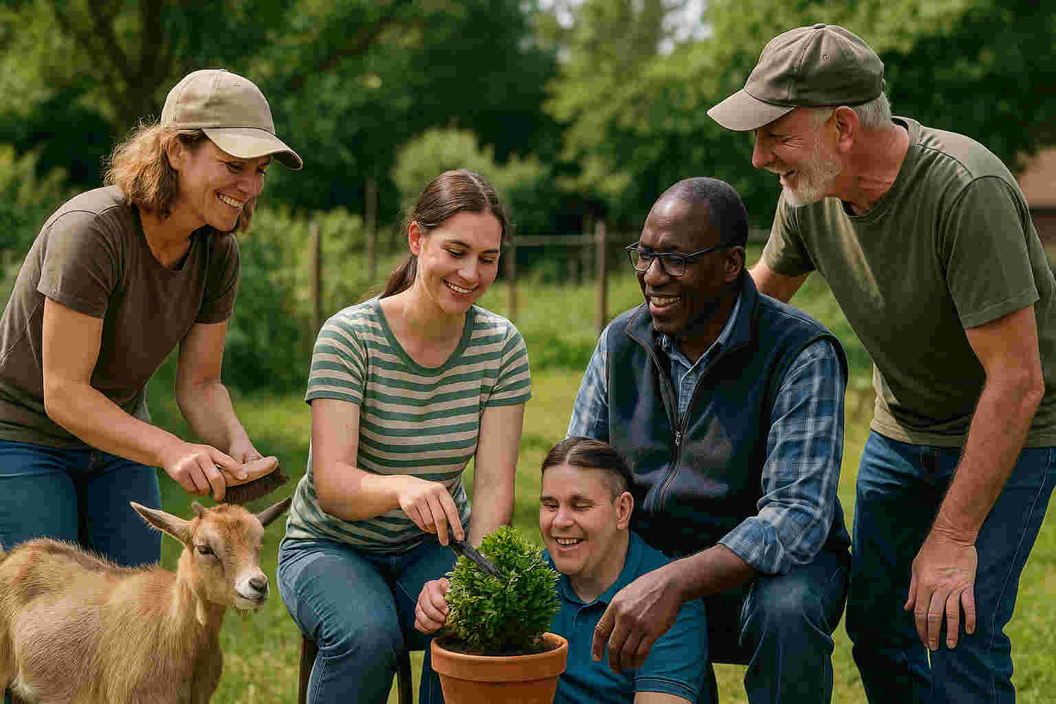 Een groene, sociale dag vol betekenis: sluit jij je aan bij onze zorgboerderij?