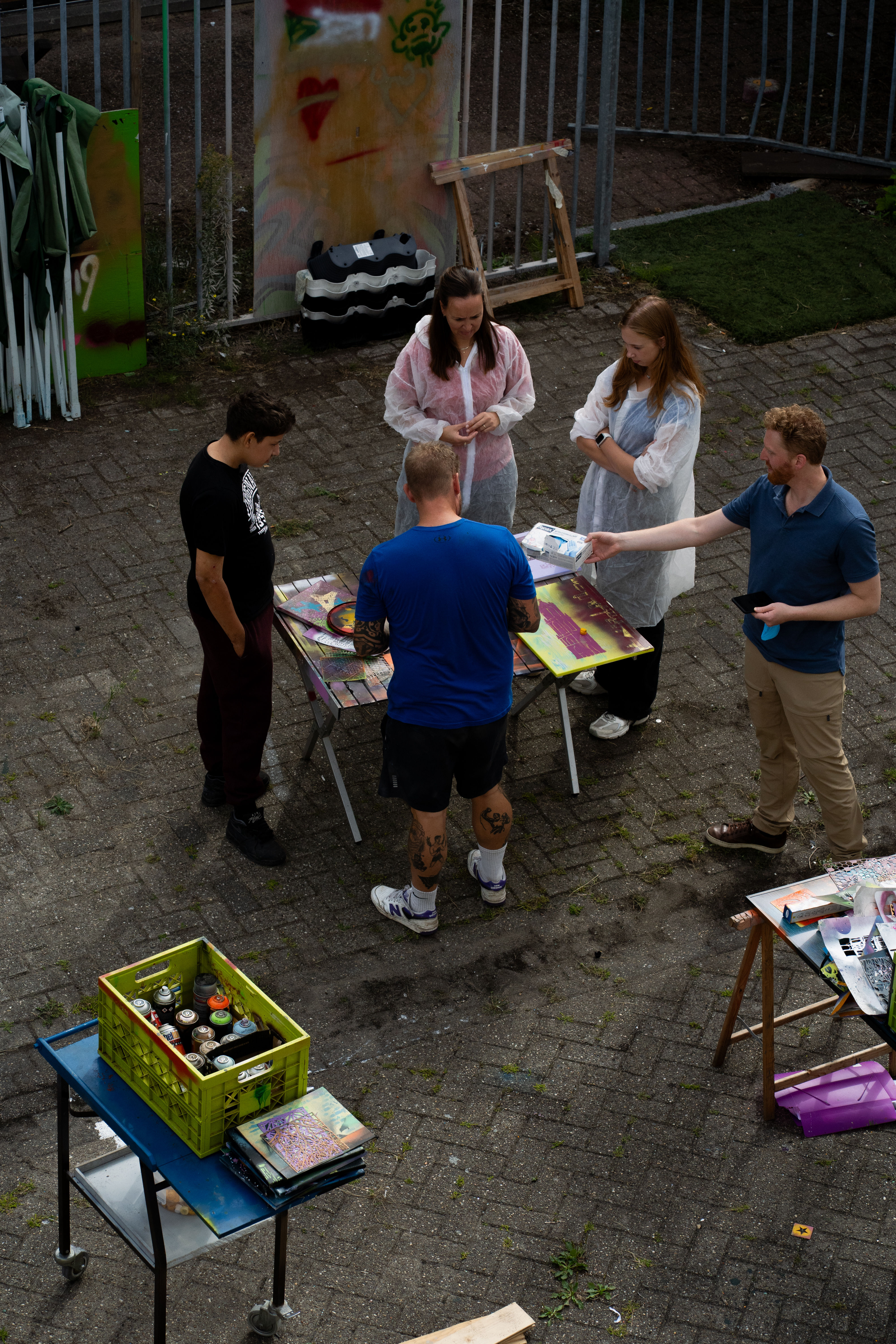 Safe Space inloop: graffiti!