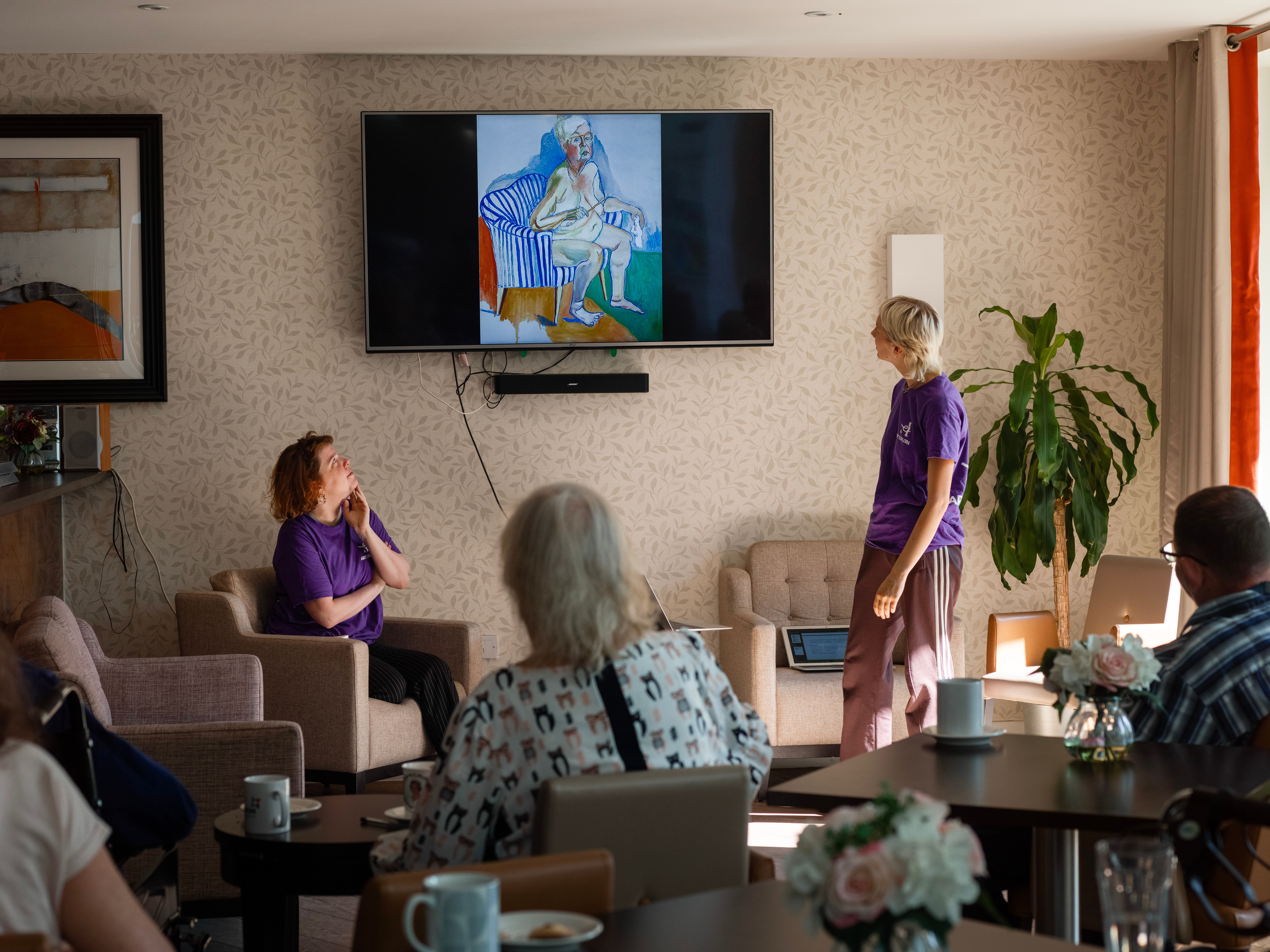 Arts at Home volunteer