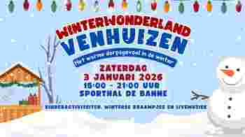 Wil jij ons helpen met Winterwonderland Venhuizen?
