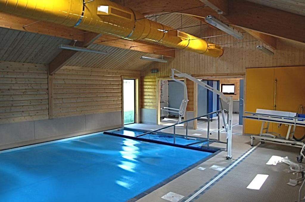 Pool Water Testing at hydrotherapy pool for the disabled