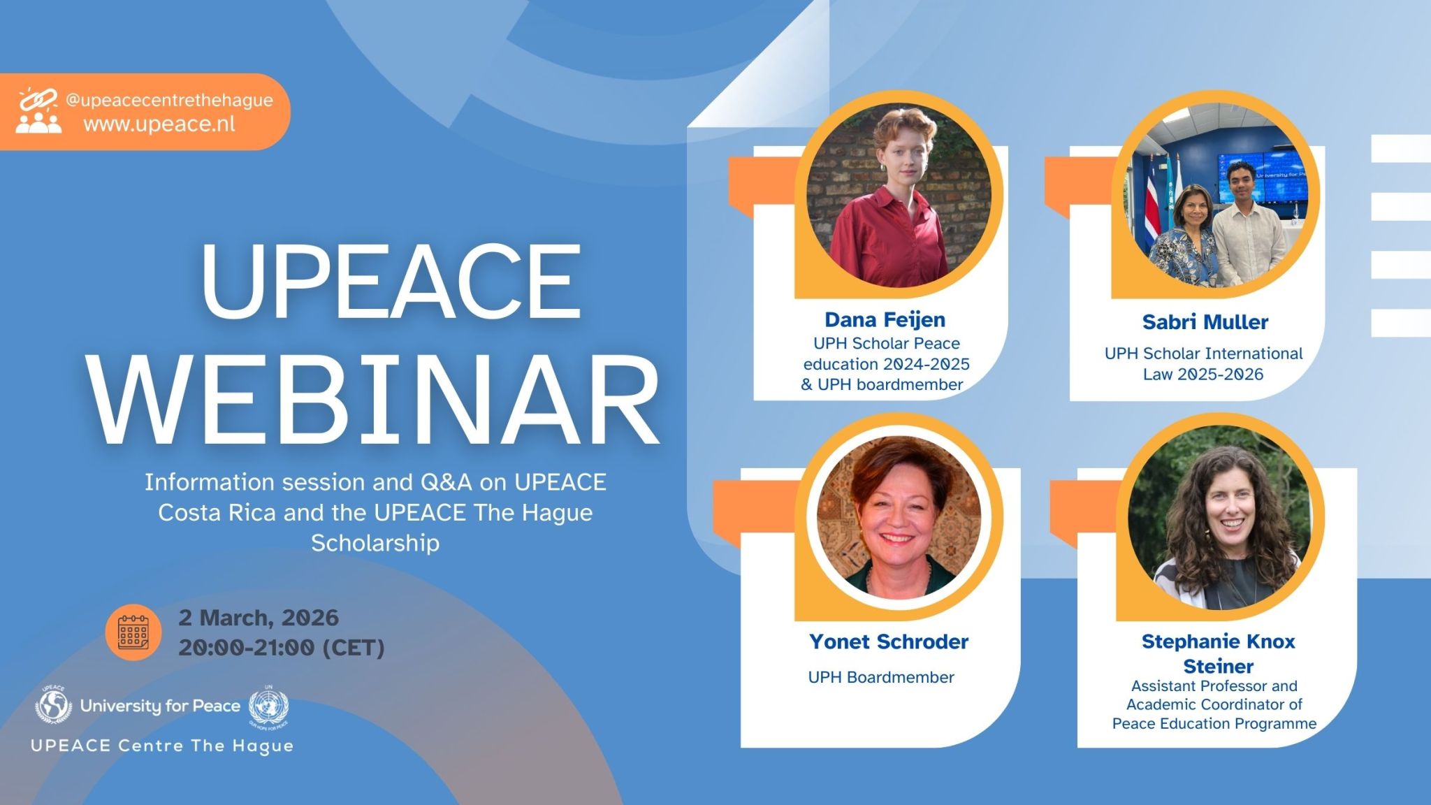 UPEACE Den Haag Webinar
