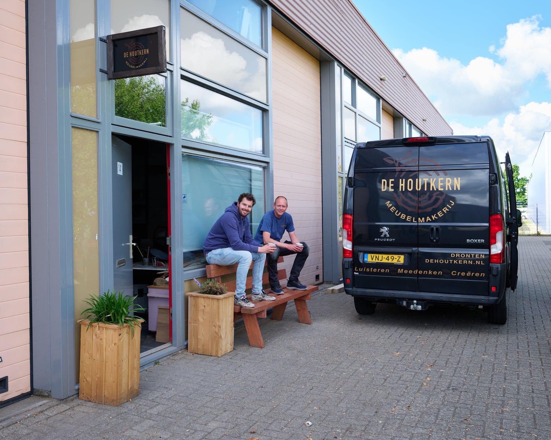 Creatieve verbinder. 