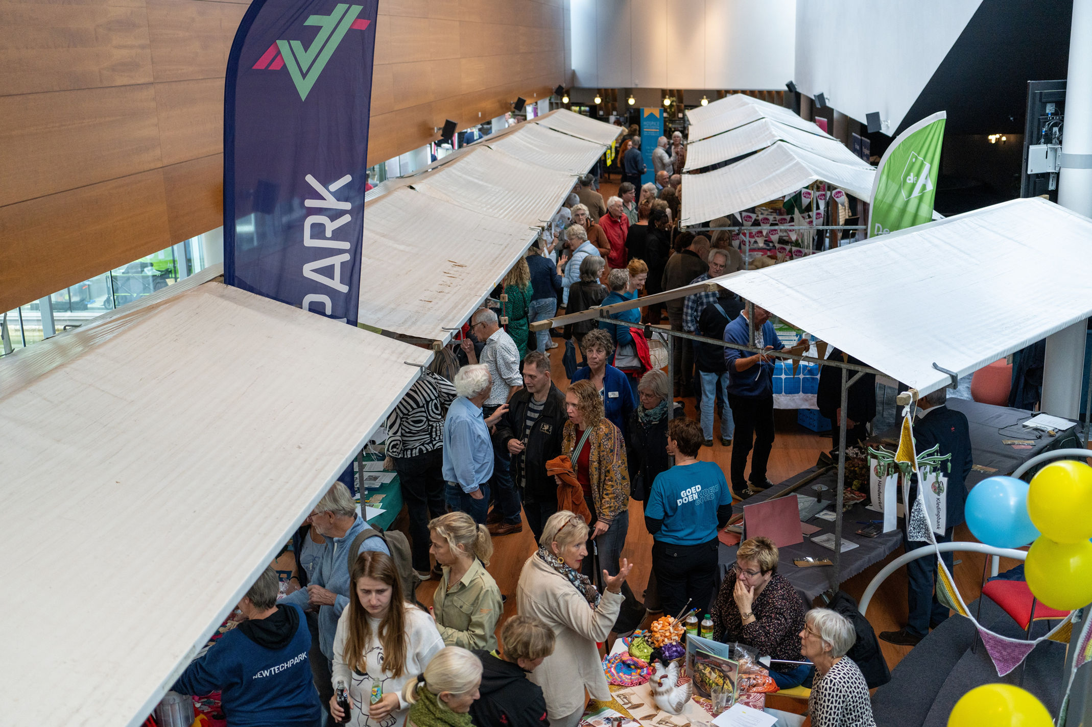 Helpen bij de Vrijwilligersmarkt op zaterdag 4 oktober