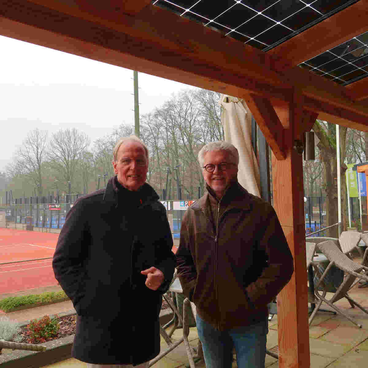 Zonnepanelen overkapping TVEGO