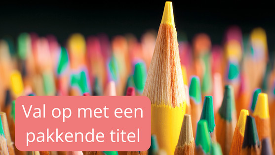 Pakkende titel voor je vrijwilligersvacature