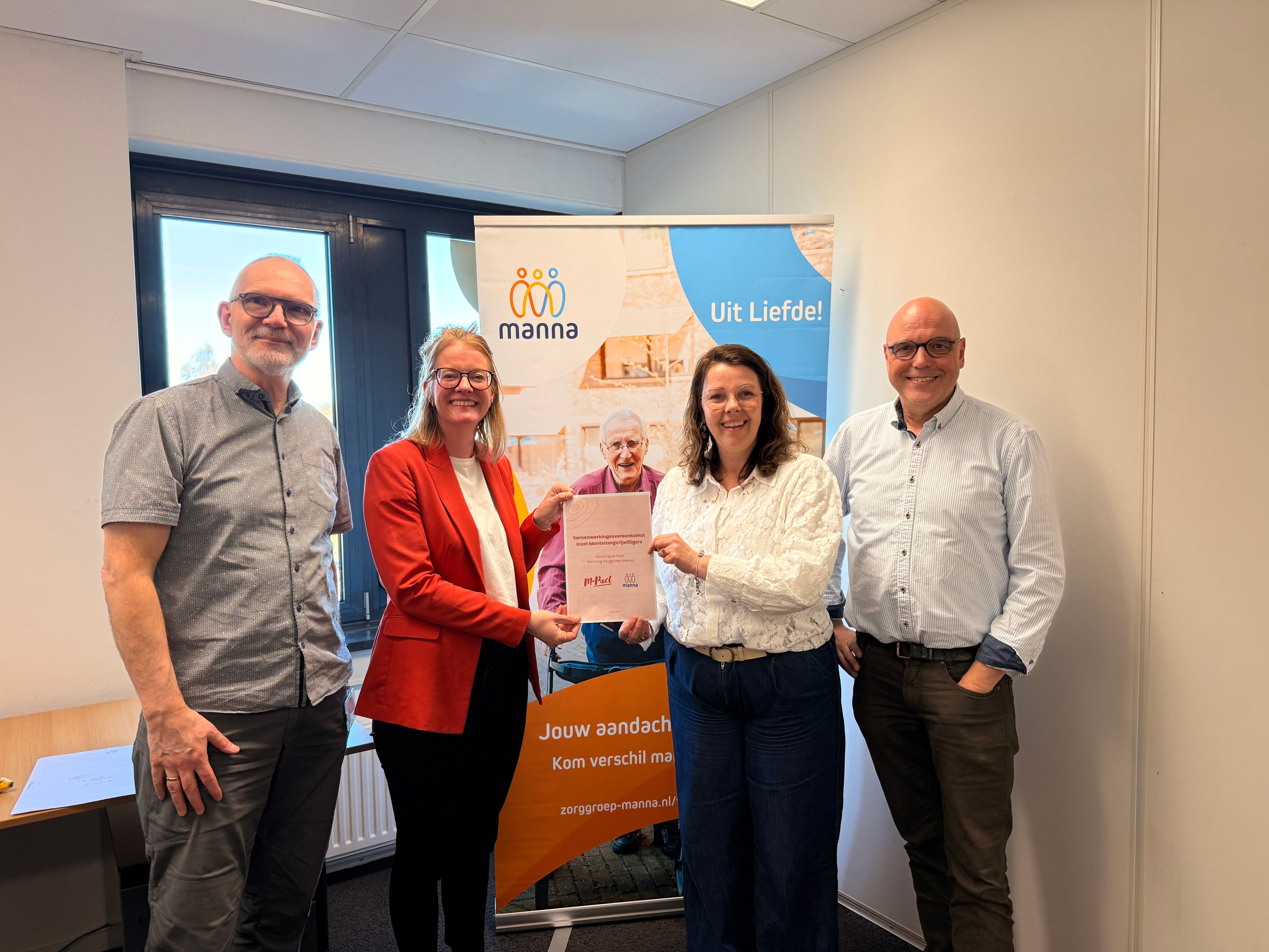 Samenwerking M-Pact en Zorggroep Manna 