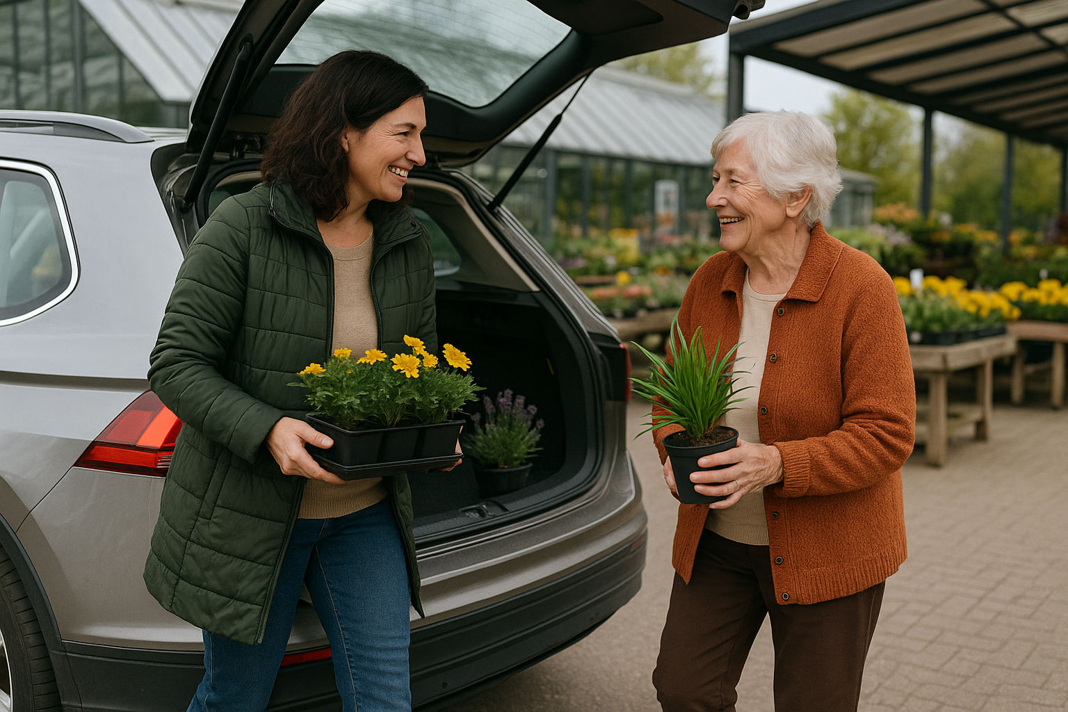Maak het verschil met een gezellige boodschap, wandeling of uitje.