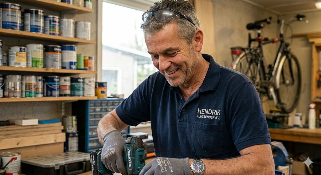 Klusjes man voor het inloophuis Medemblik