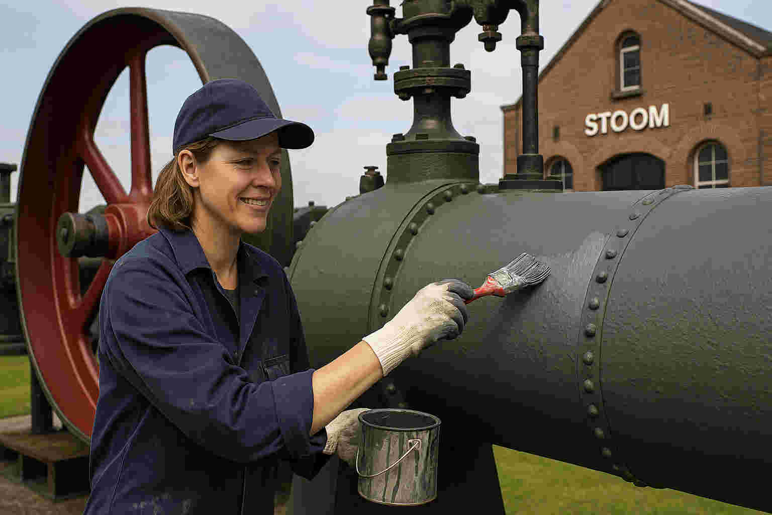 Projectschilder gezocht voor unieke stoommachines