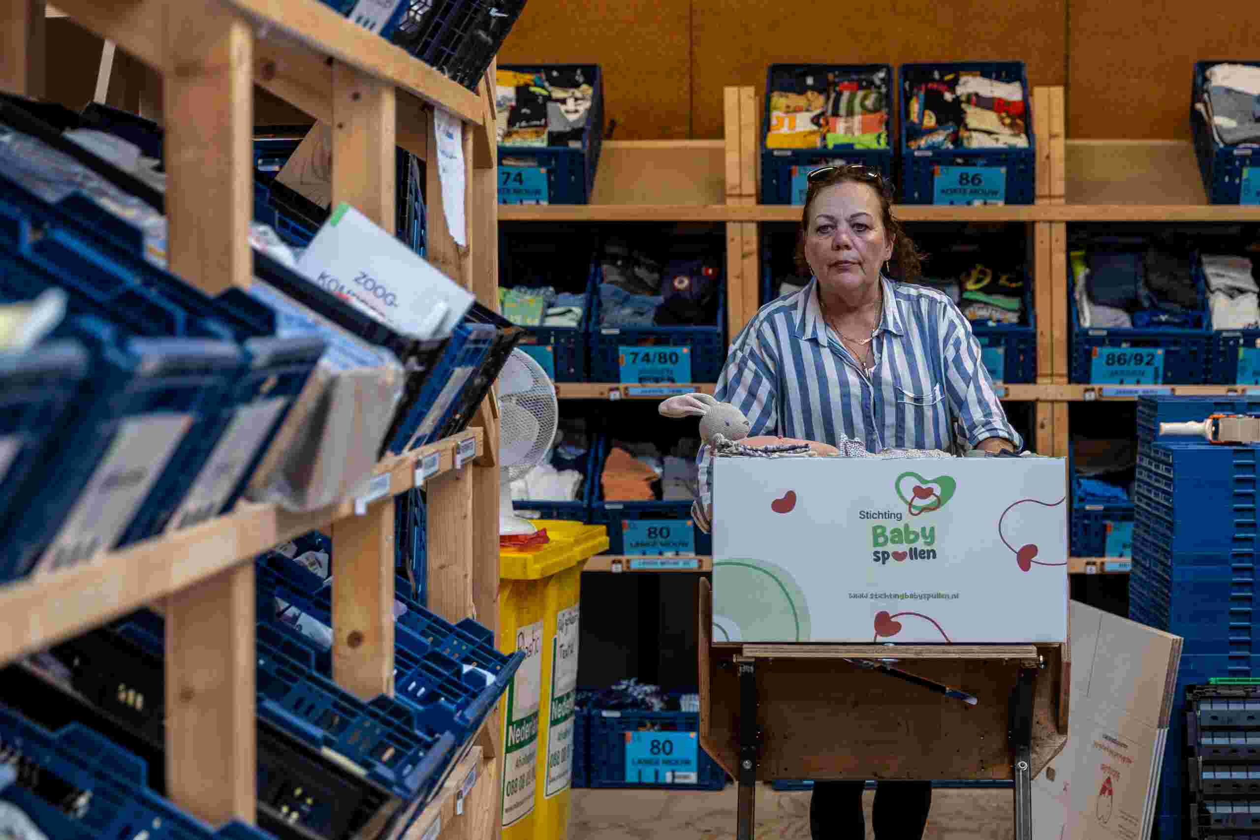 Vrijwilliger vouwer / sorteerder