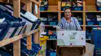 Vrijwilliger vouwer / sorteerder