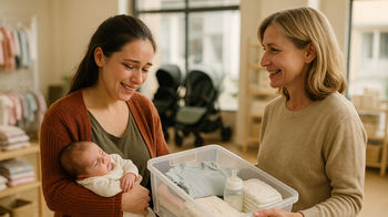 Jij helpt de schappen vullen met kansen — voor baby’s die bijna niets hebben.