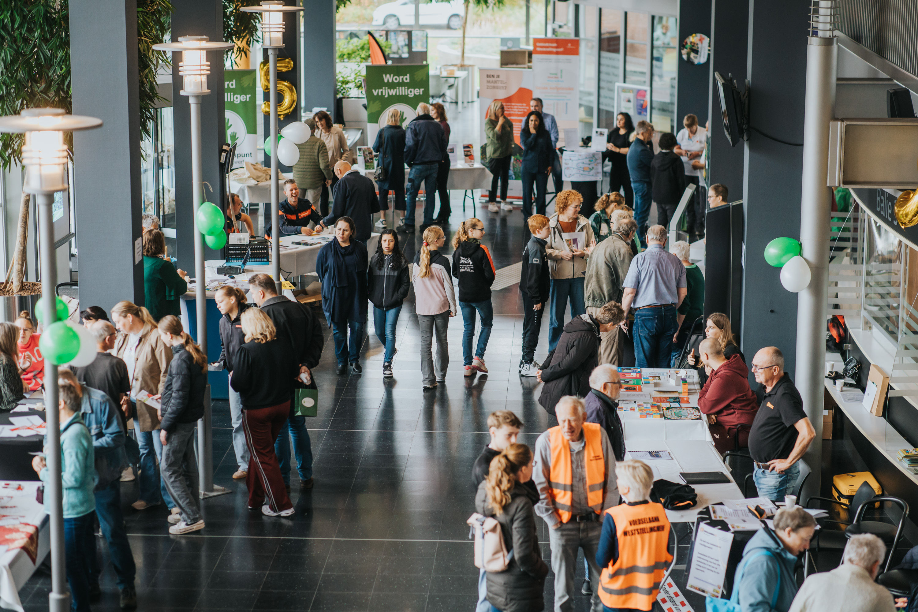 Vrijwilligersmarkt groot succes!