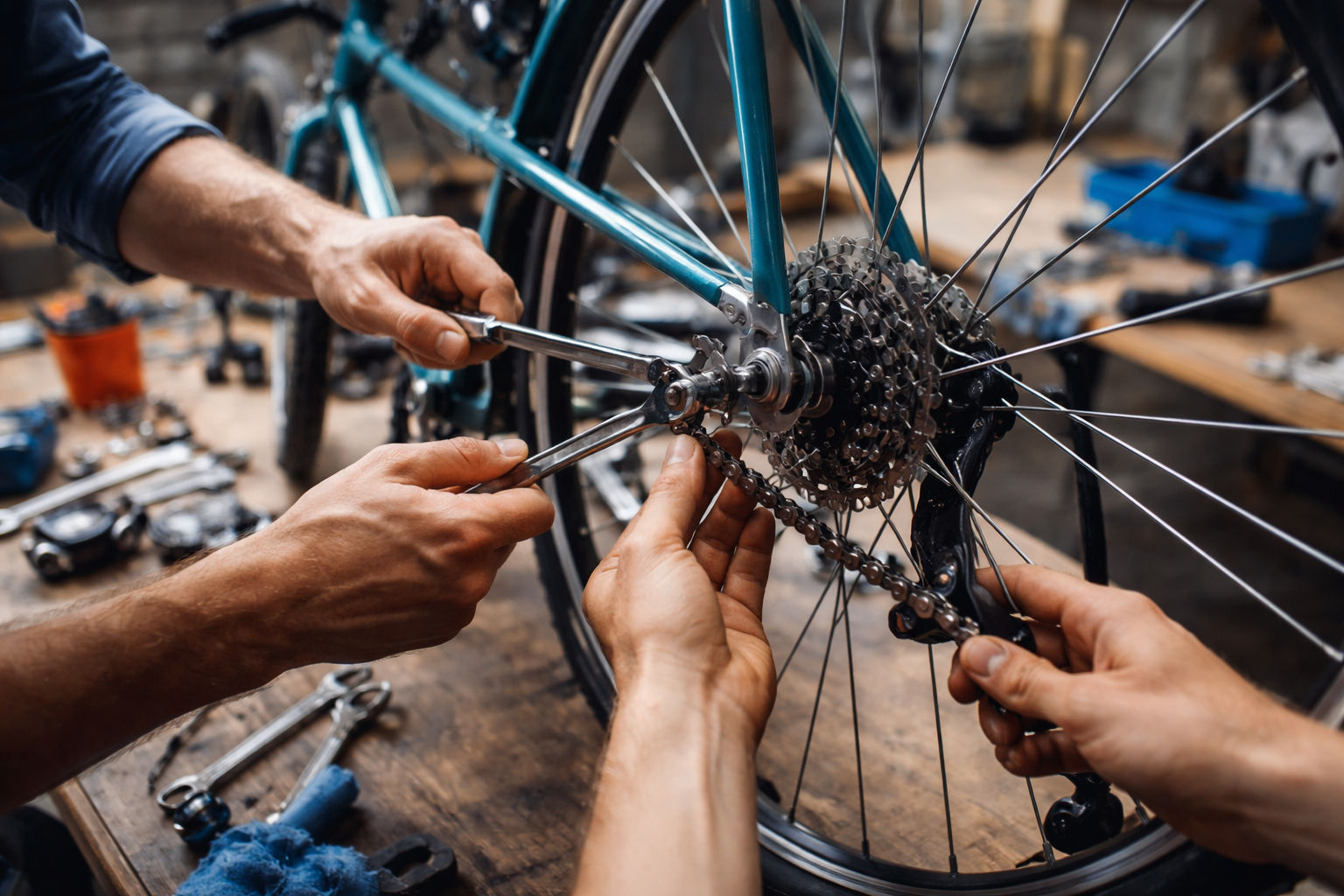 Help jonge asielzoekers vooruit als Vrijwillige Fietsenmaker
