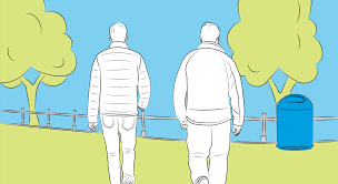 Wandelen met Zorg: Een Moment van Vrijheid