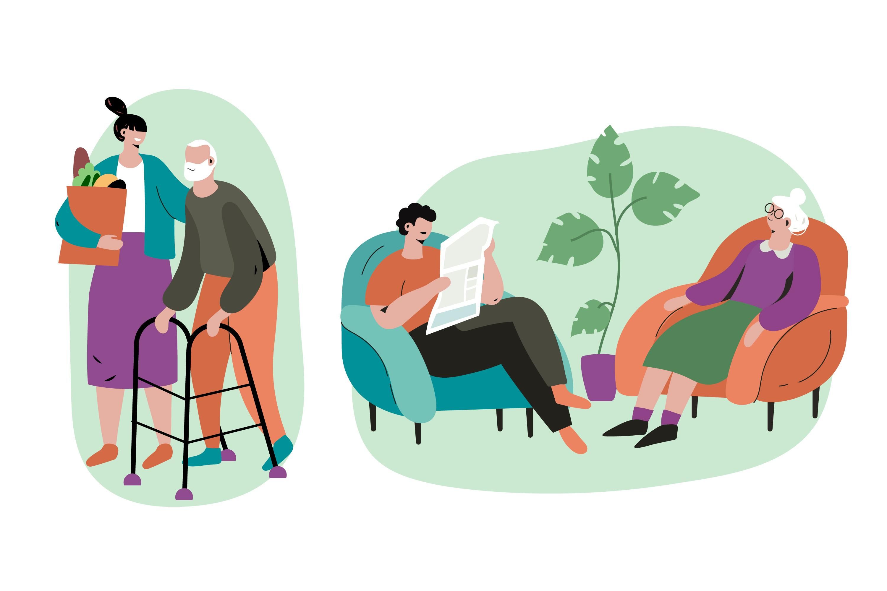 Buddy&Bezoek: ondersteuning bij ziekte