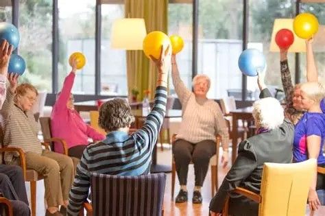 Sport en spel met ouderen