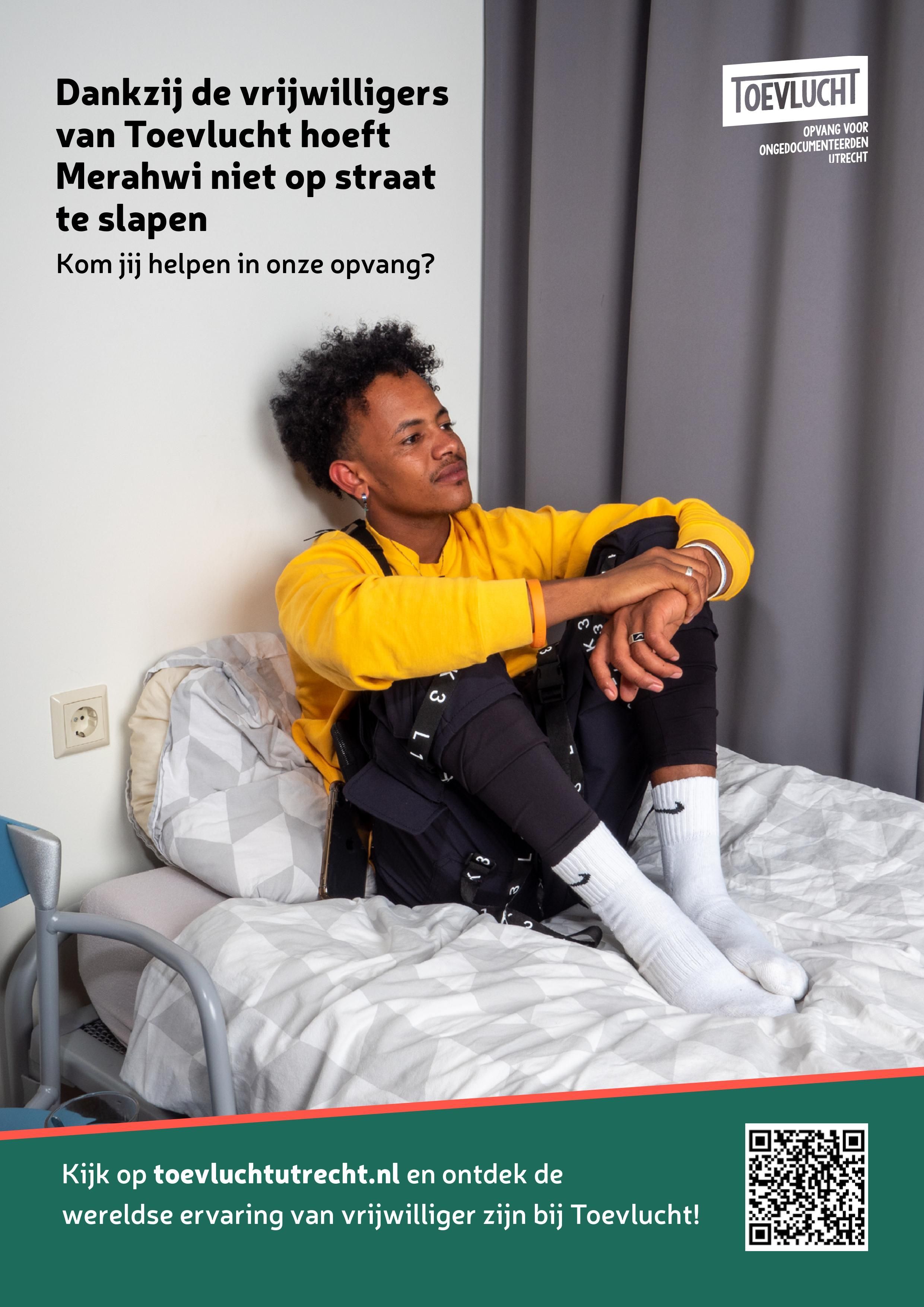 Kom jij ons helpen in onze opvang voor vluchtelingen?