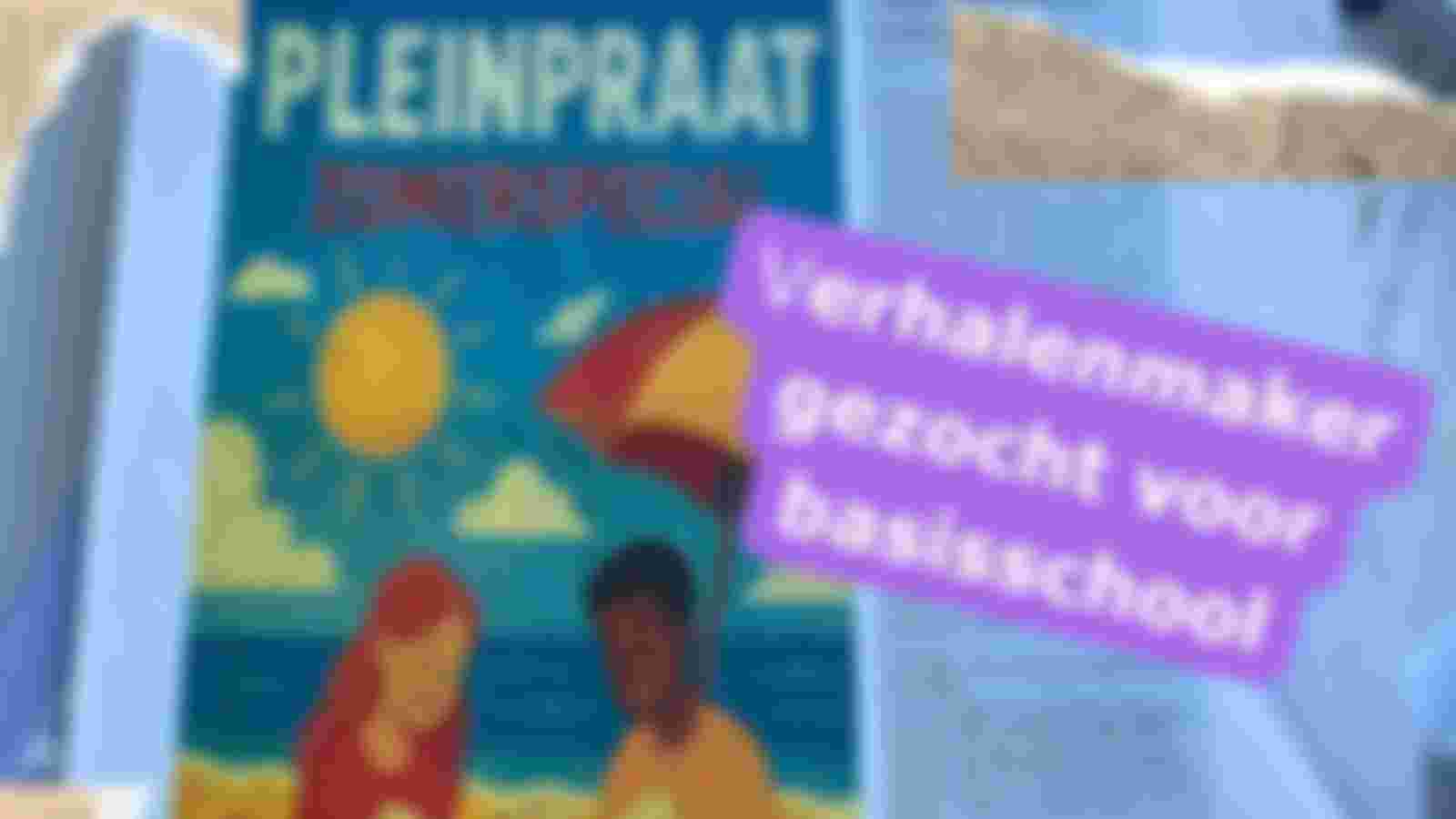 Maaspleinschool zoekt een verhalenmaker voor de schoolkrant