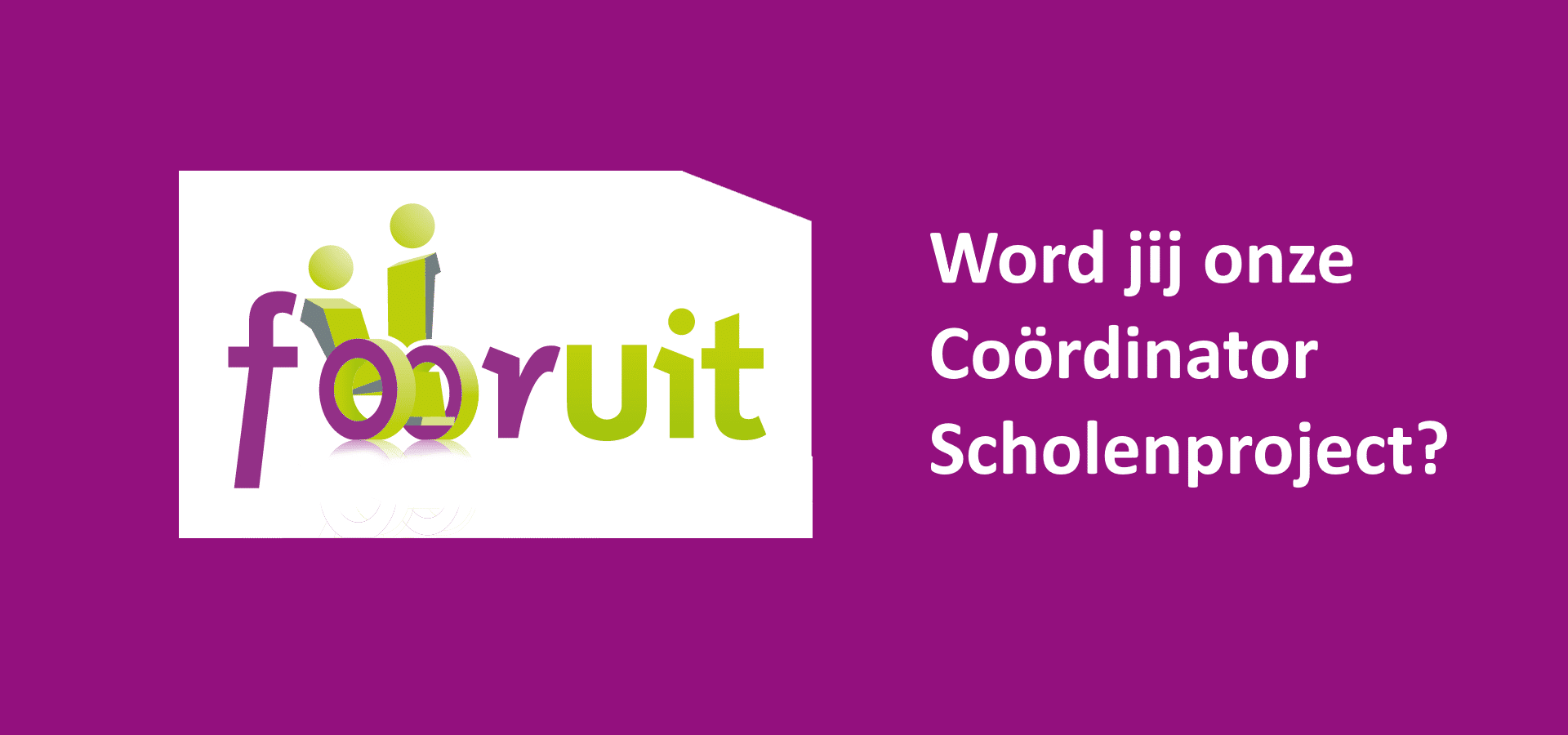 Coördinator Scholenproject 