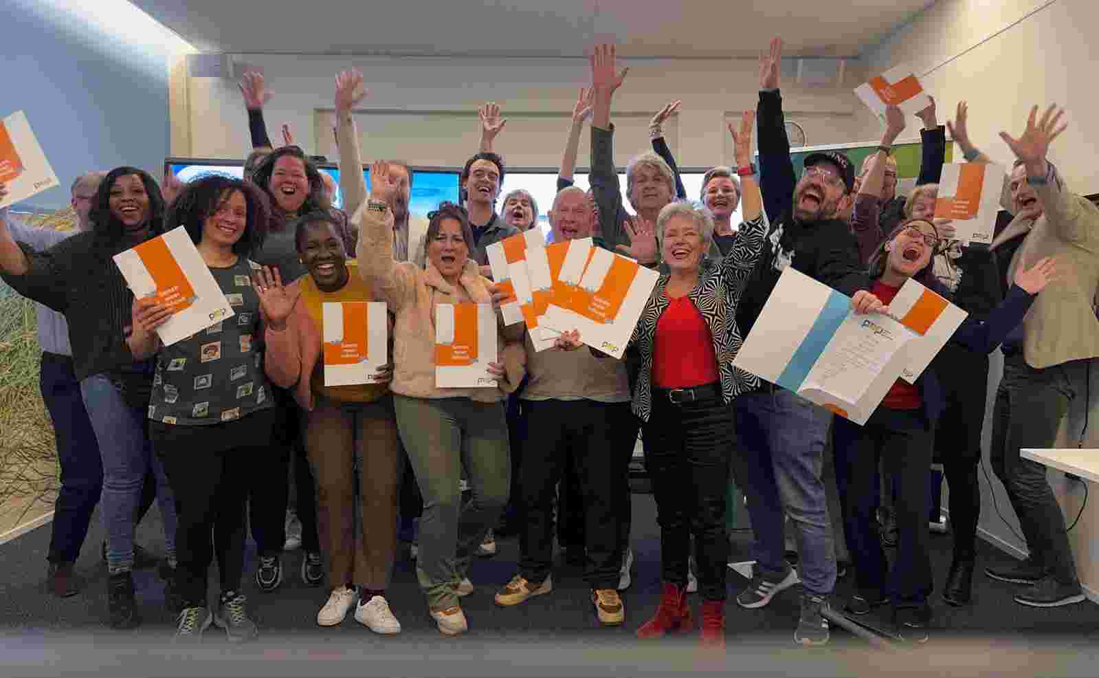Gecertificeerde deelnemers aan de PEP Leergang