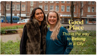 Tetyana Benzeroual from Volunteer The Hague and Laura Linga from Volunteer The Hague Talks are interviewed by Robin Cox from Good Place about how volunteering helps you belong in a city.