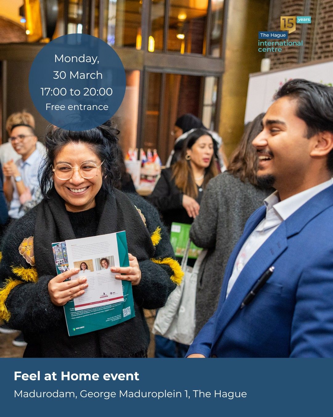 March 30 2026 Feel at Home event organised by The Hague International Centre