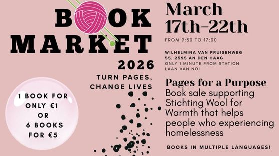 Book martket in The Hague 