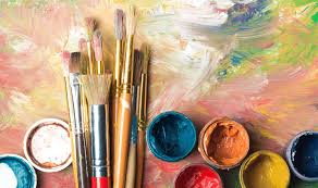 Vrijwilligers begeleiden schildergroep Borkel