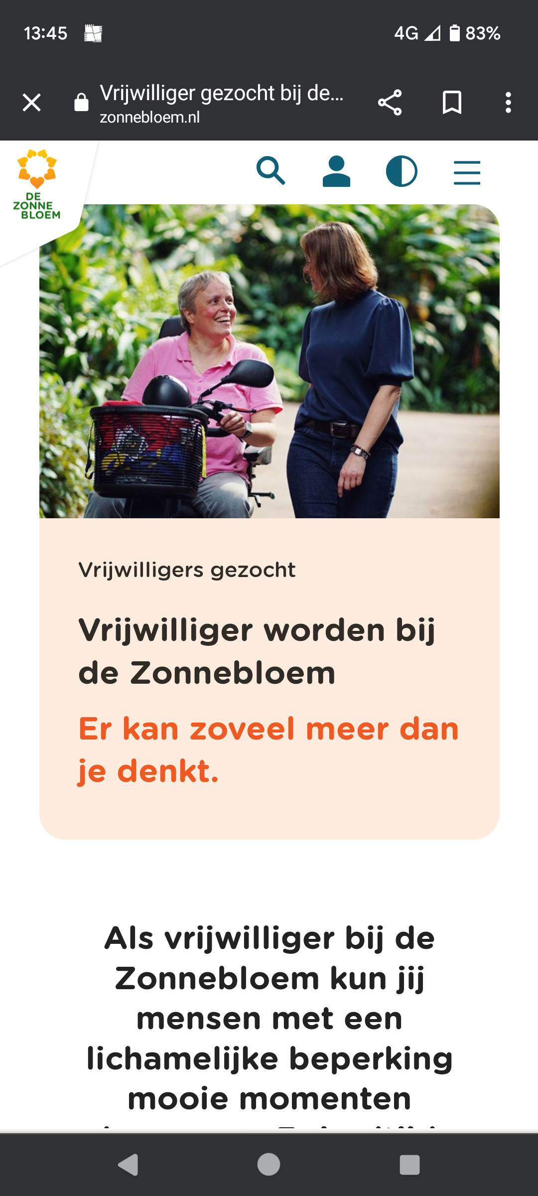 Zonnebloem Naarden Bussum