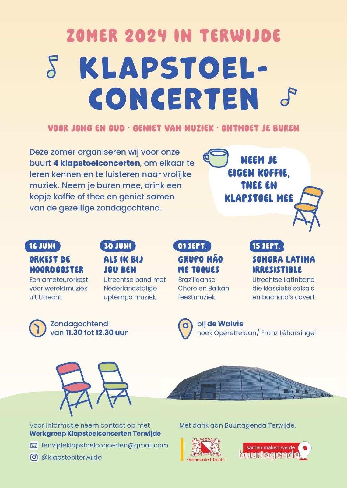Klapstoelconcerten Terwijde