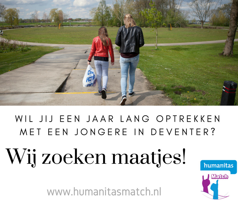 Jongeren Maatjesproject Match - Humanitas Nederland