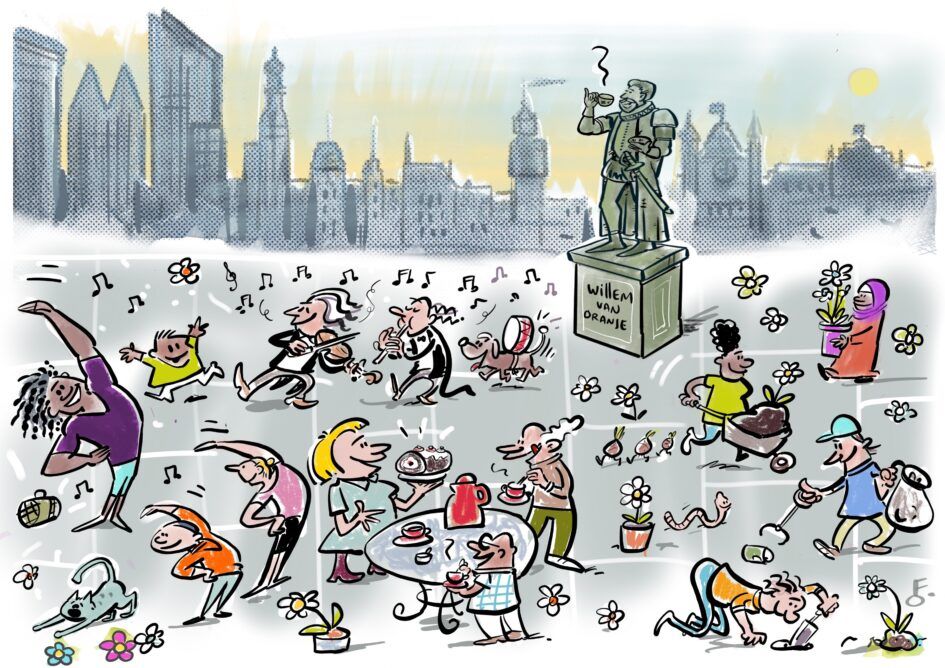 Bewoners Rondom het Plein