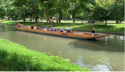 Host op varend Romeins schip