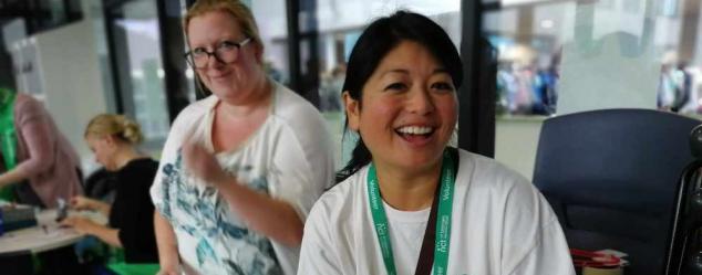 Bumps & Babies volunteer