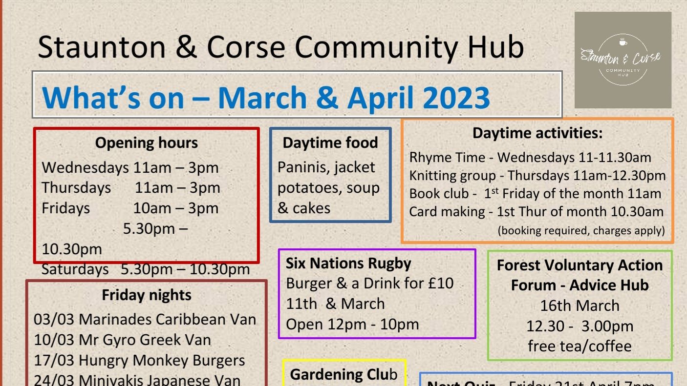 Staunton & Corse Community Hub