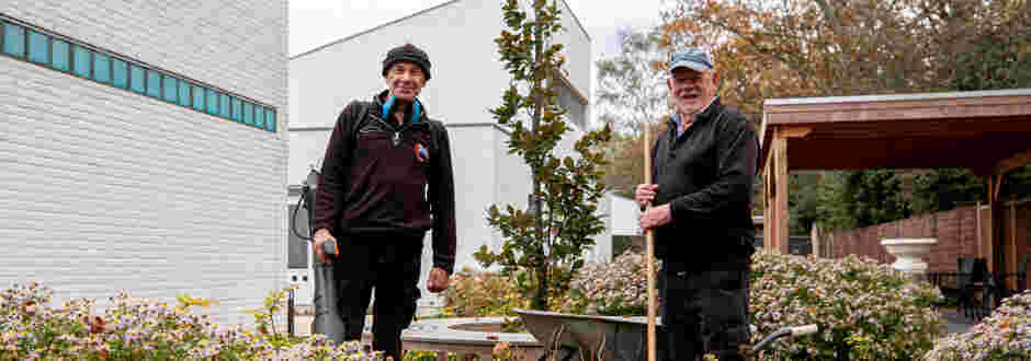 Tuinman/vrouw met groene vingers