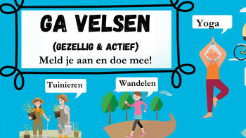 Vrijwilligers die het leuk vinden om een beweegactiviteit te ondersteunen