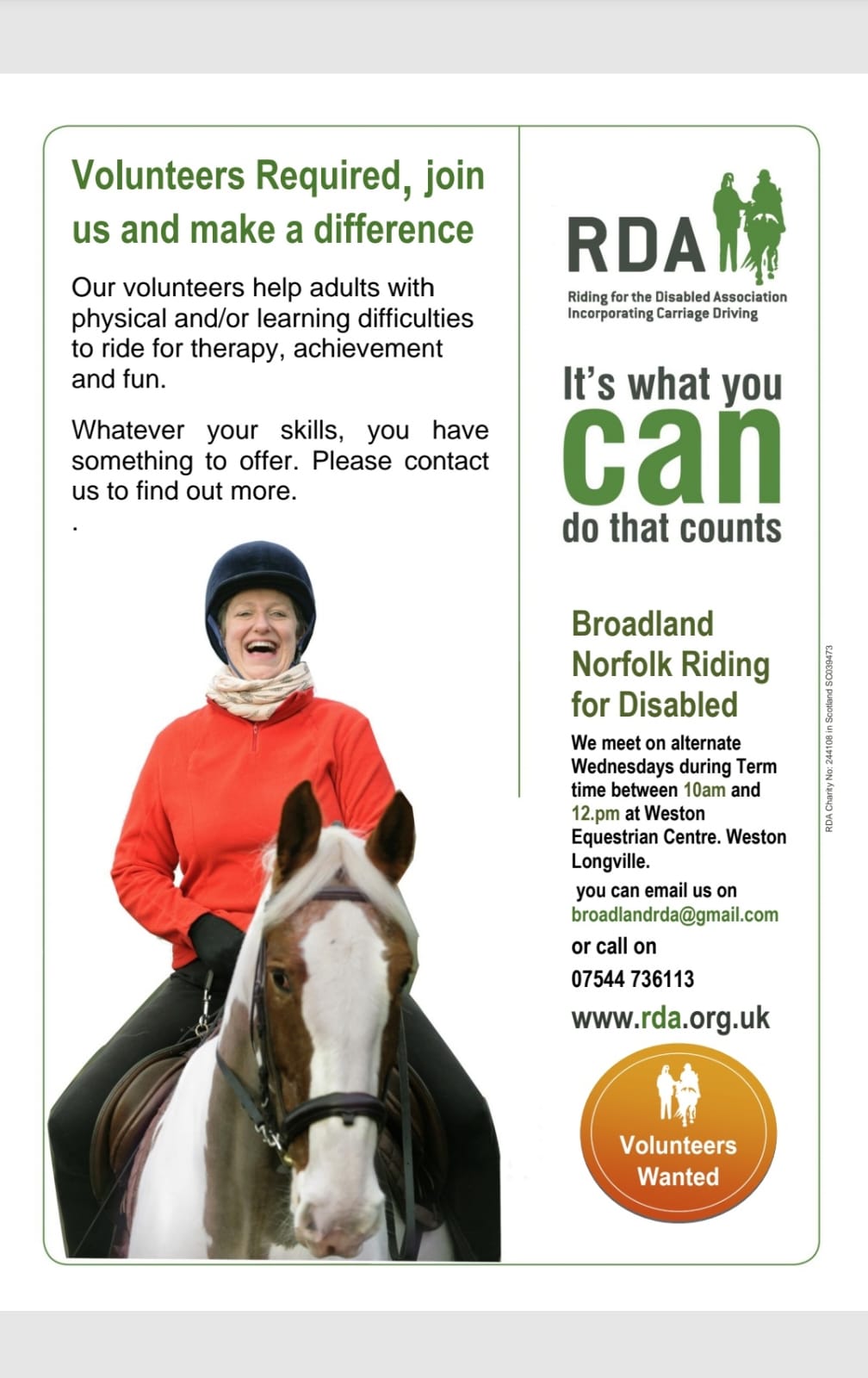 Norfolk Broadland RDA